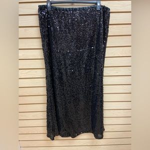 ANDRIANNA PAPPELL  LUREX GORGEOUS RICH LOOKING WOMEN SKIRT SIZE 22